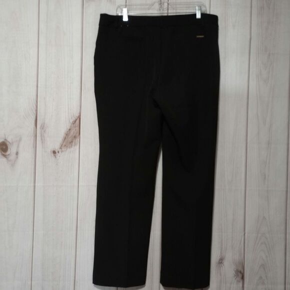Anne Klein Pants‎ Ladies 14 Black Straight Leg - Picture 2 of 7